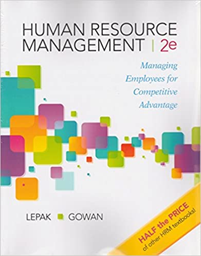 Human Resource Management: Managing Employees for Competitive Advantage (2nd Edition) - Image pdf with ocr